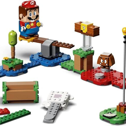 LEGO Super Mario Adventures with Mario Starter Course Set, Buildable Toy Game, Collectible Gifts for Kids, Boys & Girls aged 6 Plus Year Old, with Interactive Figure 71360