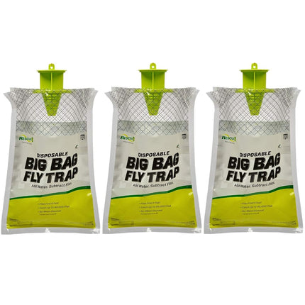 RESCUE! Big Bag Fly Trap – Disposable, Outdoor Use