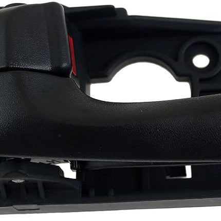 Manija de puerta interior trasera izquierda Dorman 96524 compatible con modelos selectos de Hyundai, negra