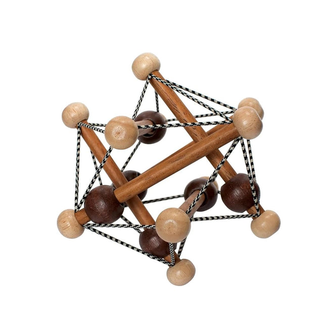 Manhattan Toy 214250 Artful Skwish Rattle and Teether Grasping Activity, Multicolor