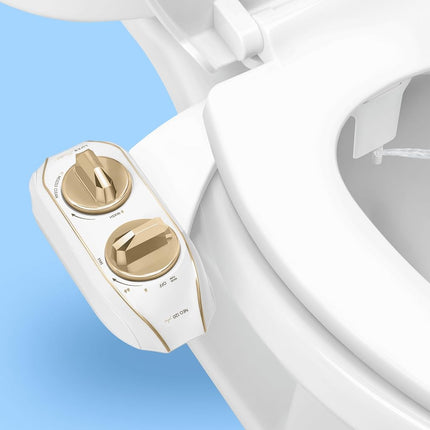 Luxe Bidet NeoPlus120gd Bidet Attachment, Gold