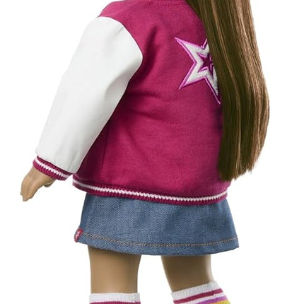 American Girl, Truly Me 18-inch Doll #122 with Brown Eyes, Straight Dark-Brown Hair, Tan Skin, for Ages 6+