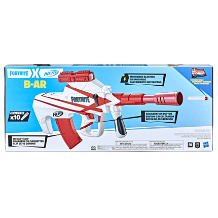 Lanzador de dardos motorizado NERF Fortnite B-AR