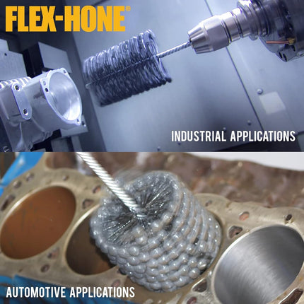 Brush Research Flex-Hone Cylinder Hone, GBD Series, Silicon Carbide Abrasive, 3-3/4" (95 mm) Diameter, 240 Grit Size