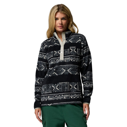 Columbia Women's Benton Springs Printed 1/2 Snap, 