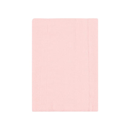 Hudson Baby Unisex Baby Cotton Flannel Burp Cloths 4-Pack, Wild Forest Pink, One Size