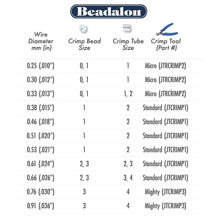 Beadalon 0.61 mm Diameter 9.2 m Reel 49 Strand Wire, Bronze