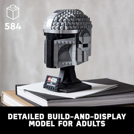 LEGO 75328 Star Wars The Mandalorian Helmet Age 18+ 584pcs