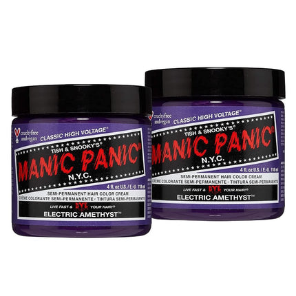 MANIC PANIC Classic Electric Amethyst Semi Permane