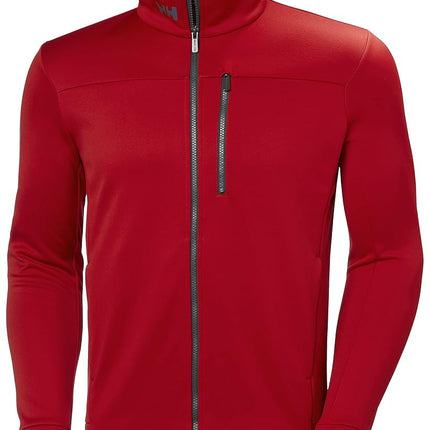 Helly Hansen Mens Crew Fleece Jacket, Red, L EU