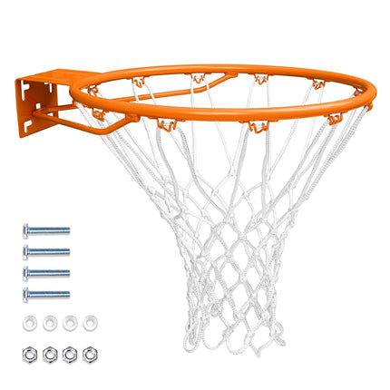 GoSports Regulation 18 Inch Steel Basketball Rim-Use for Replacement or Garage Mount