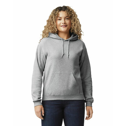 Gildan Adult Fleece Hoodie Sweatshirt, Style G18500, Multipack, Sport Grey (2-pack), M