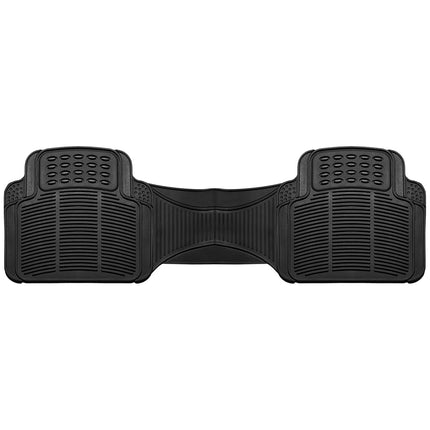 FH Group Car Floor Mats - Heavy-Duty Rubber Floor 