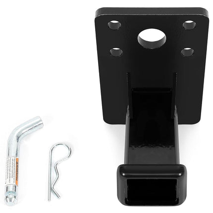 ALMULOO 2" Receiver Hitch Powder Coated Steel Compatible with Hmmwv Humvee Military
