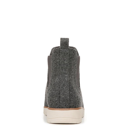 Dr. Scholl's Women's Northbound Ankle Boot, Charcoal Wool, 4 UK