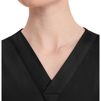 Dickies Women's medical scrubs shirts, Black, M UK