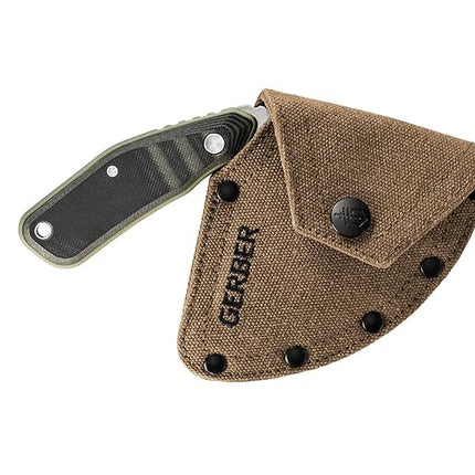 Gerber Gear Downwind Ulu with Sheath, Black