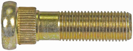 Dorman 610-566 M12-1.25 Serrated Wheel Stud - 14.38mm Knurl, 43.5mm Length Compatible with Select Scion/Subaru/Toyota Models, 10 Pack, GOLD