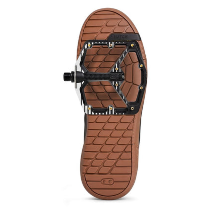 Crankbrothers Stamp 7 Fabio Wibmer Big Pedals Grande, Black/White