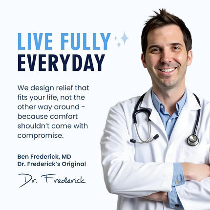 Dr. Frederick's Original Moisturizing Heel Socks for Dry Cracked Heels Treatment - Infused with Olive Oil, Jojoba Oil and Vitamin E - 2 Pairs - Valentines Day Gifts for Her & Him - Original Formula