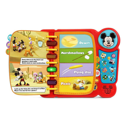 VTech Disney Mickey Mouse Funhouse Explore and Learn Book