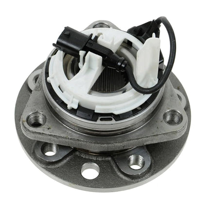 TRQ Front Wheel Bearing & Hub Assembly with ABS Sensor Compatible with 2003-2011 Saab 9-3 2010-2011 9-3X