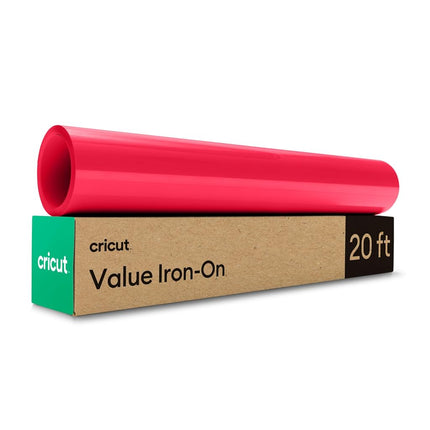 Cricut HTV Heat Transfer Vinyl | 6 m | Red | Iron-