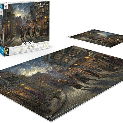 Ceaco - Thomas Kinkade - Harry Potter - Wizarding World - Diagon Alley - 1000 Piece Jigsaw Puzzle