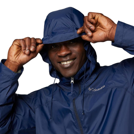 Columbia Men’s Glennaker Lake II Rain Jacket, Collegiate Navy, XL Tall