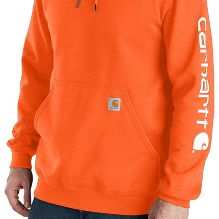 Carhartt Men's Loose Fit Midweight Sweatshirt, Brite Orange, S