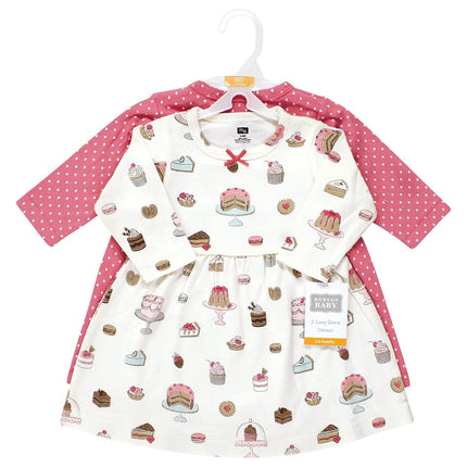 Vestidos de algodón para bebé niña Hudson Baby, Sweet Bakery, 12-18 meses
