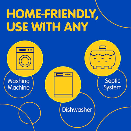 Plink Fizzy Drain Freshner, Prevents Buildup and Maintains a Clear Drain, Removes Drain Odor, Lemon Scent, 6 Tablets