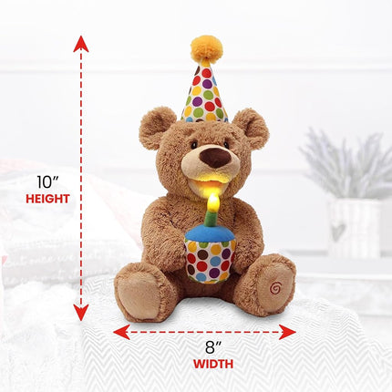 GUND Happy Birthday! Animated Plush Bear