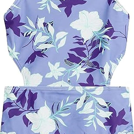 Kanu Surf Girls' Beach Girl Sport Cut-Out One Piece Swimsuit