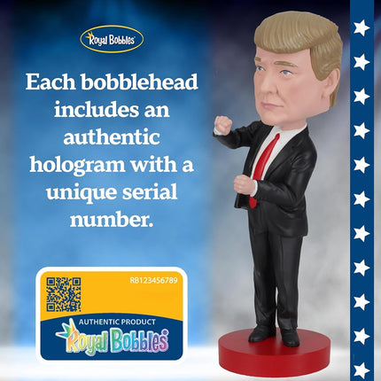 Royal Bobbles Donald Trump Dance Collectible Bobblehead Statue