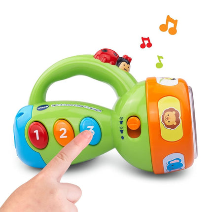 VTech Spin & Learn Color Flashlight - Green (English Version)