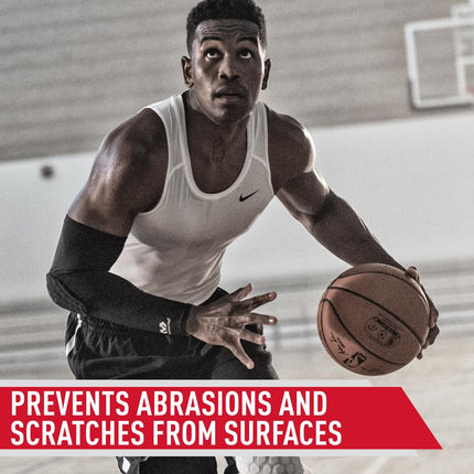 McDavid Compression Arm Sleeve with Padding for men and women | Designed for competitive team contact sports like basketball, rugby or handball