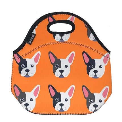 Wrapables® Insulated Neoprene Lunch Bag, Boston Terrier