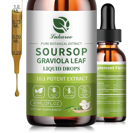 Lukaree Organic High-Potency Soursop Bitters Liqui