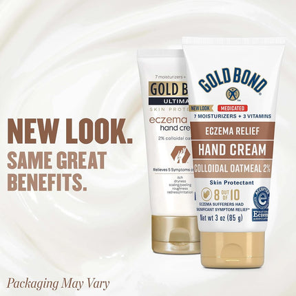 Gold Bond Eczema Relief Hand Cream, 3 Ounce