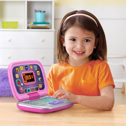 Computadora portátil VTech Play Smart para preescolares - Rosa