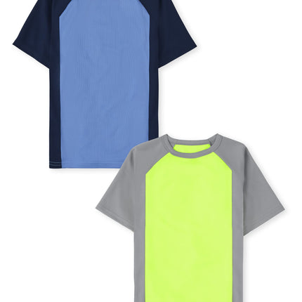 The Children's Place 2 Pack Boys Short Sleeve Mois