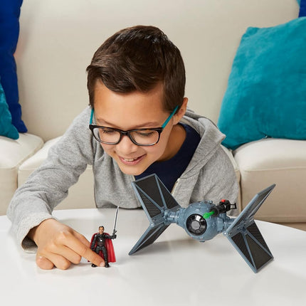 Hasbro Star Wars Mission Fleet Stellar Class Moff Gideon Outland Tie Fighter Attack Of The Empire 6 Cm Tall Figure And Vehicle, Kids Aged 4 And Up