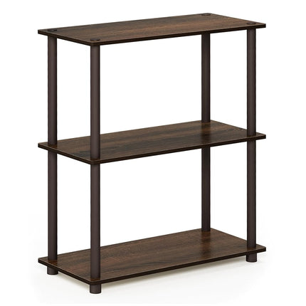 Furinno TURN-N-TUBE Storage Shelves, 3-Tier Book S