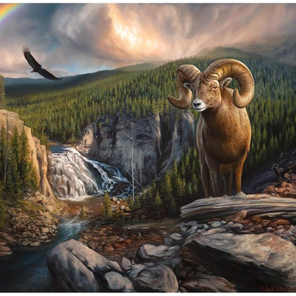 Buffalo Games - Charles Black - A Wild Journey - 1000 Piece Jigsaw Puzzle for Adults Challenging Puzzle Perfect for Game Nights - Finished Puzzle Size is 26.75 x 19.75