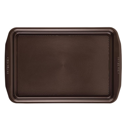 Circulon Nonstick Bakeware Set with Nonstick Cookie Sheets/Baking Sheets - 2 Piece, Chocolate Brown, Set (9" x 13" & 10" x 15")