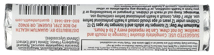 Quantum Health - TheraZinc Echinacea Lozenges Raspberry - 14 Lozenges
