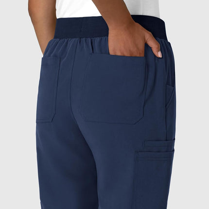 WonderWink Women's Jogger Utility Scrub Pant, Navy, X-Small