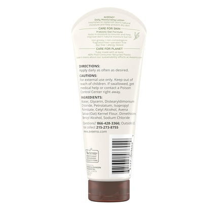 Aveeno Daily Moisturizing Lotion Tube, 3 Count