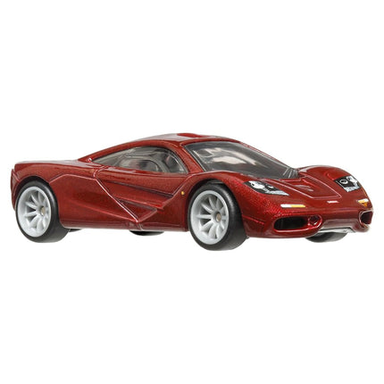 Hot Wheels Premium Mclaren F1, Car Culture Circuit Legends Vehicles for Kids 3 Years Old & Up and Adult fans and Collectors, Premium Collection of Car Culture 1:64 Scale Vehicles, HKC77